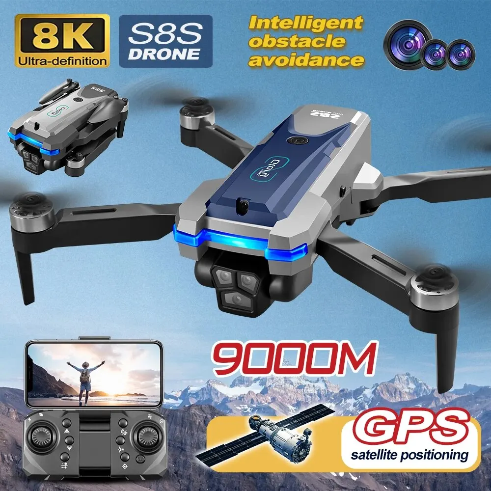 Drone Racing Camera - Drone GPS S8S 5G Wifi 8K