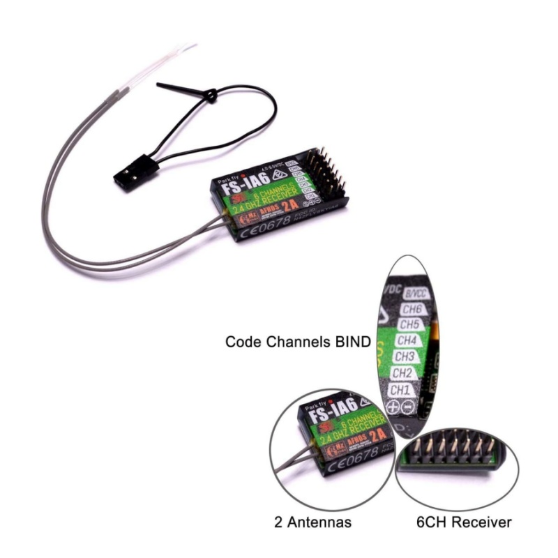 Flysky FS-IA6 récepteur 6CH do - Drone Racing Receiver avis et prix