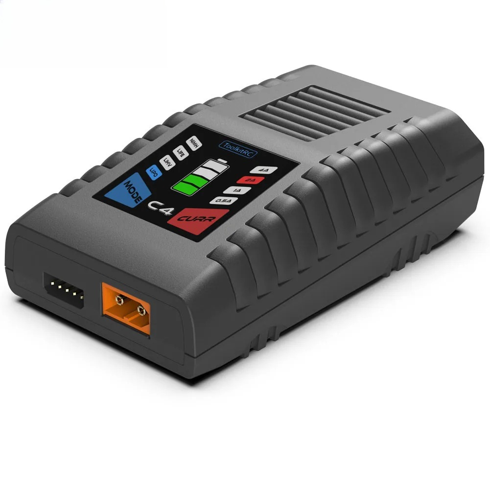 Chargeur ToolkitRC C4 50W 5A A - Drone Racing Charger avis et prix
